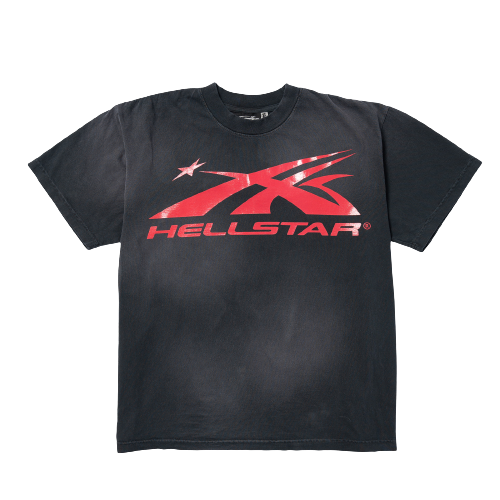 Hellstar Sport Logo Gel Black Shirt